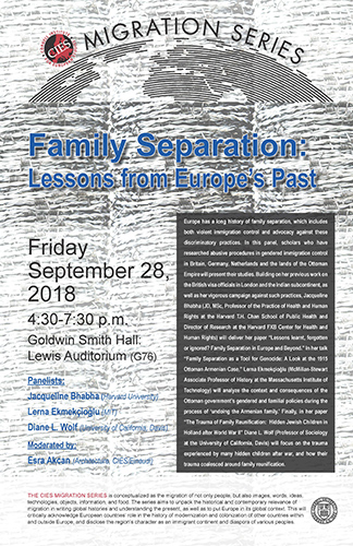 Family Separation - Lessons from Europe's Past Poster