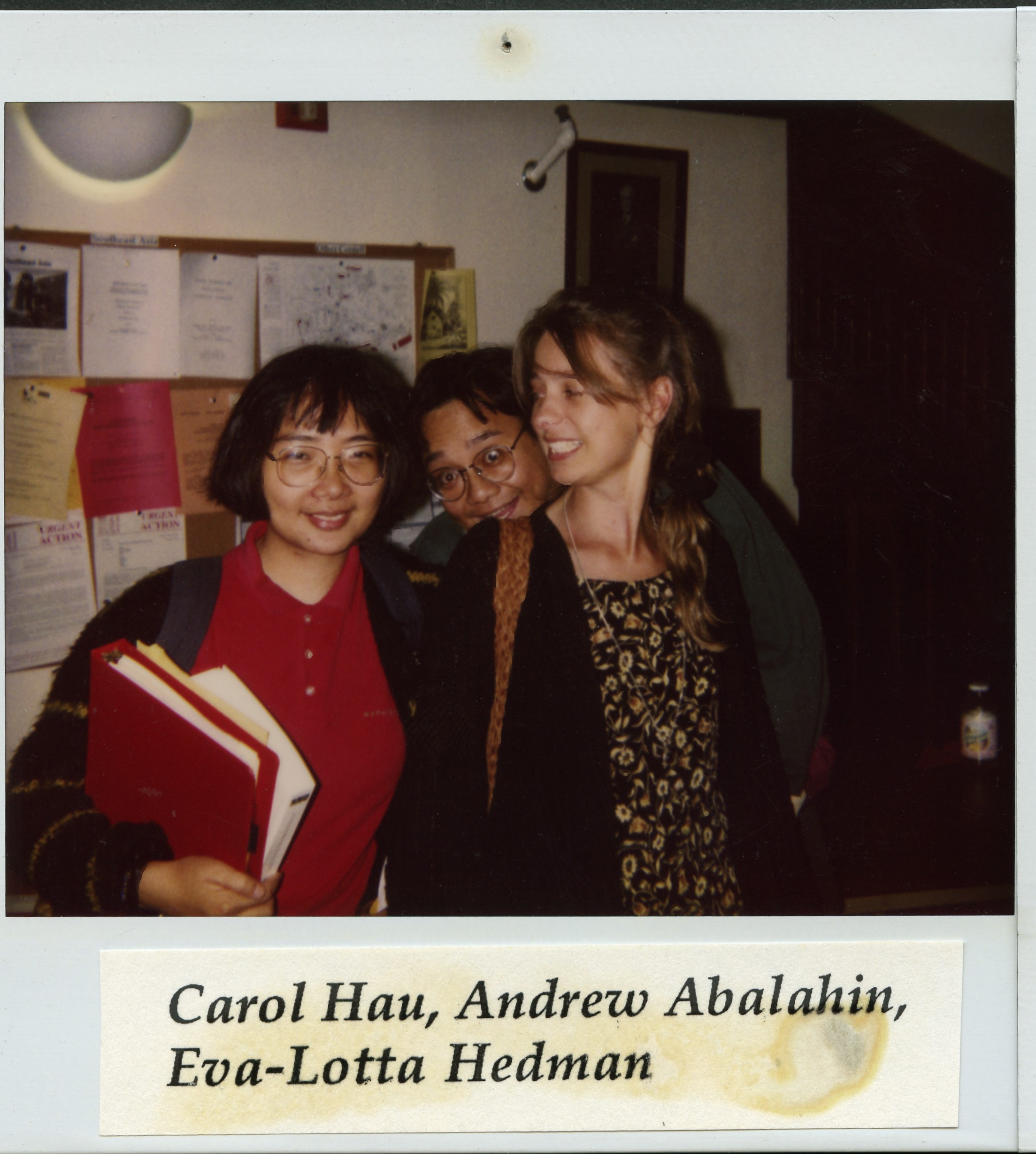 SEAP graduate students in the 1990s