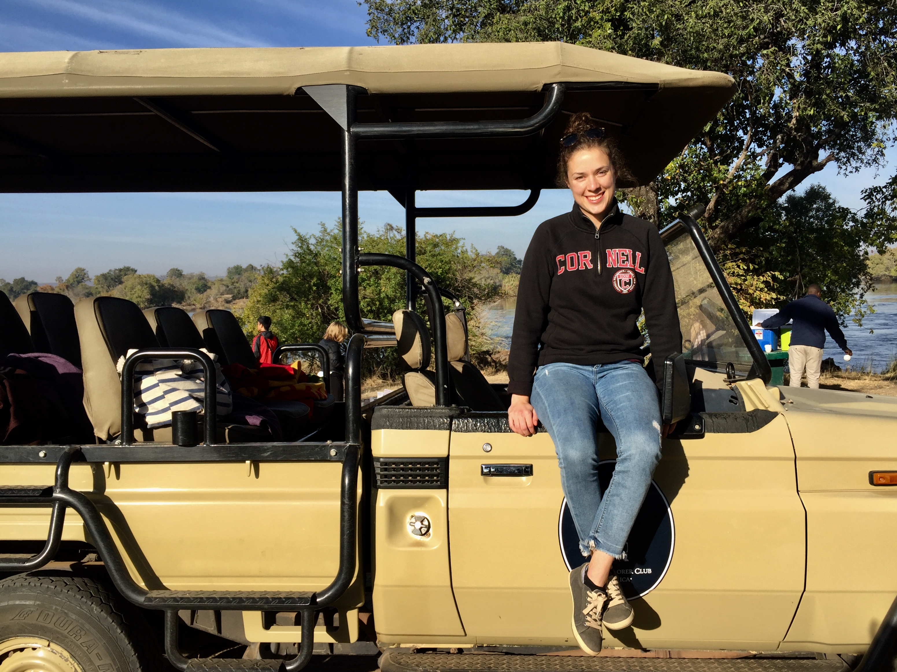 Margaret 'Meg' Anderson, '21 in Zambia (Freeman Prize Winner PACS)
