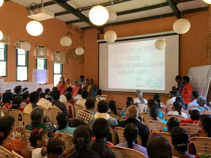 Life Histories of Healers presentation, NFLC, Tamil Nadu, India