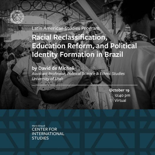 David De Micheli talk on Oct 19, 2020