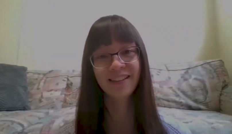 Nisa Burns '21 in Student Path video