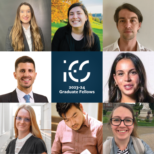 Headshots of the 2023-24 IES Graduate Fellows