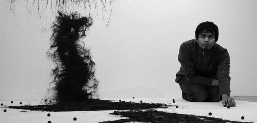 Sri Lankan artist Pushpakanthan Pakkiyarajah