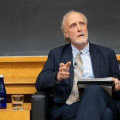 Paul Kaiser speaking at Lund debate 2025