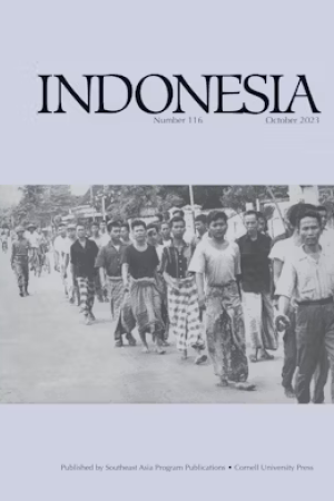 The cover of the October 2023 issue of Indonesia