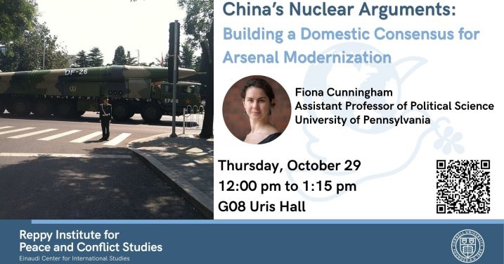 China's Nuclear Arguments Poster