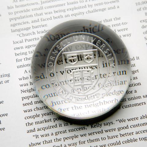 Cornell Seal Paperweight