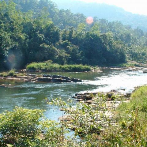Kitulgala river scene, Sri Lanka