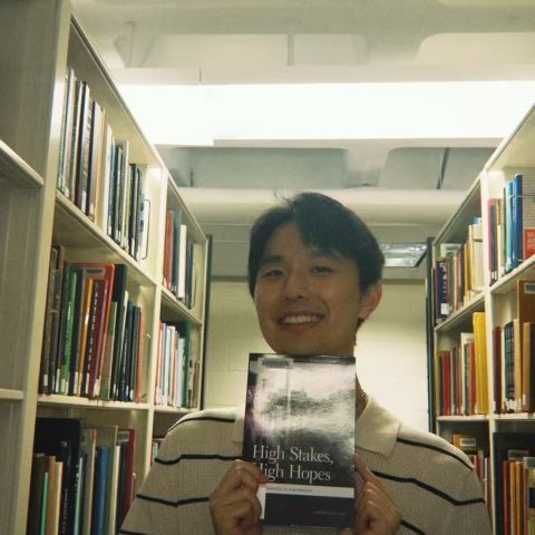 A photo of EAP Travel grant recipient, Hantao Sun