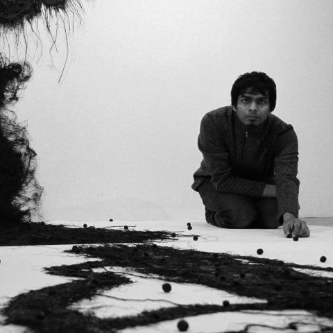 Sri Lankan artist Pushpakanthan Pakkiyarajah